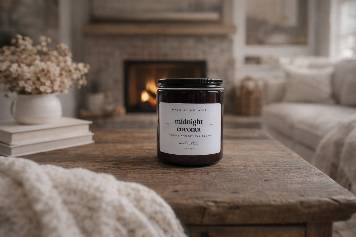 Midnight Coconut Candle