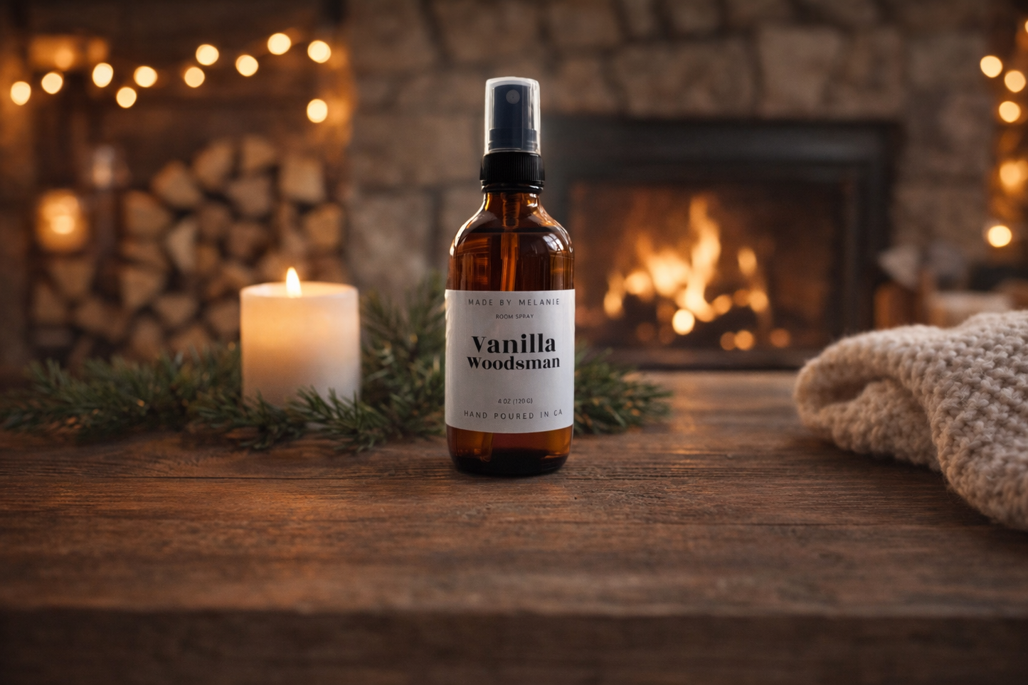 Vanilla Woodsman Room/Linen Spray