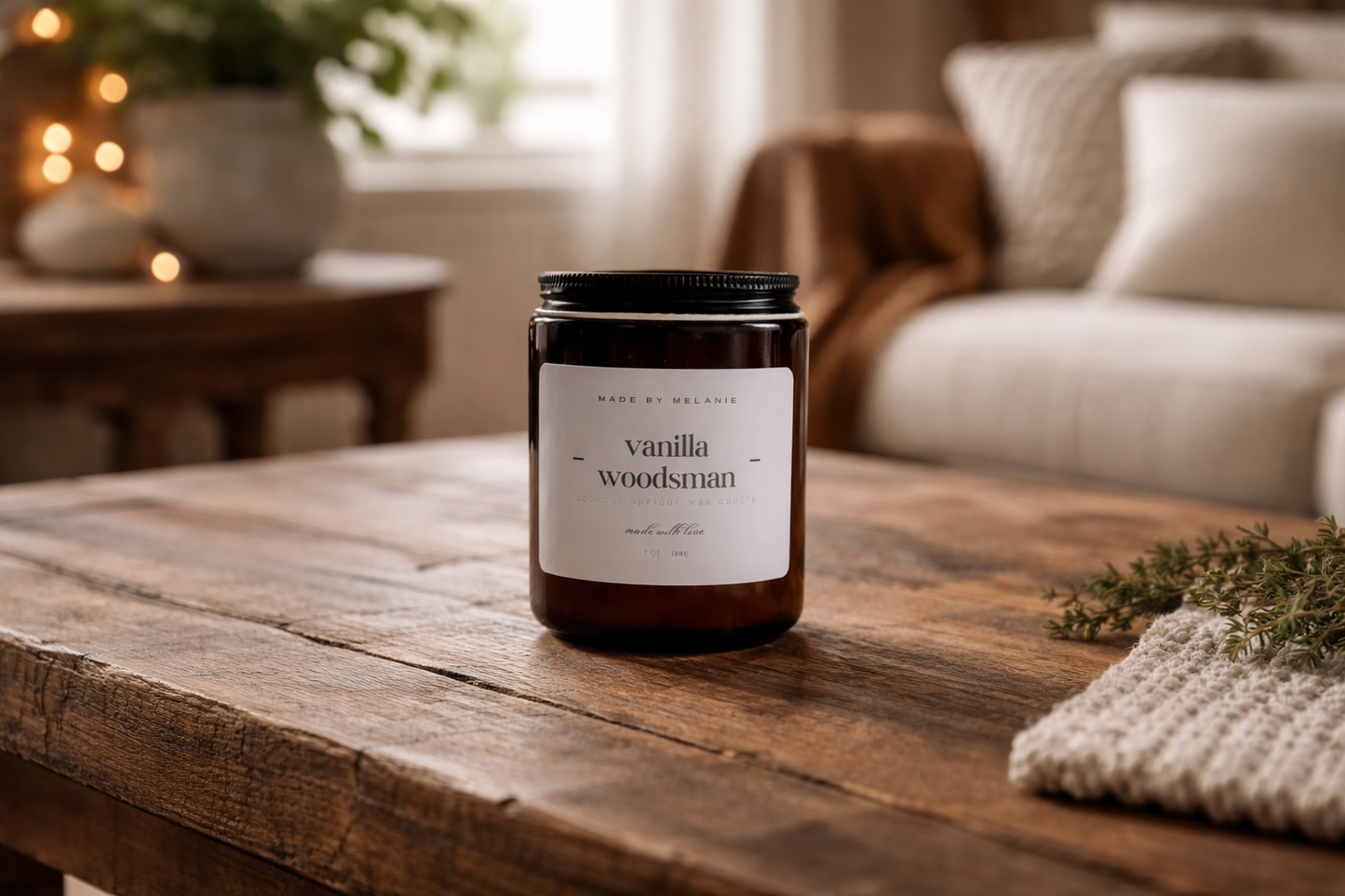 Vanilla Woodsman Candle
