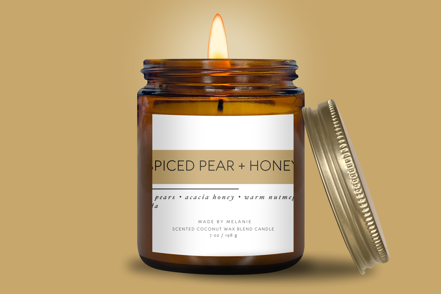 Spiced Pear & Honey Candle