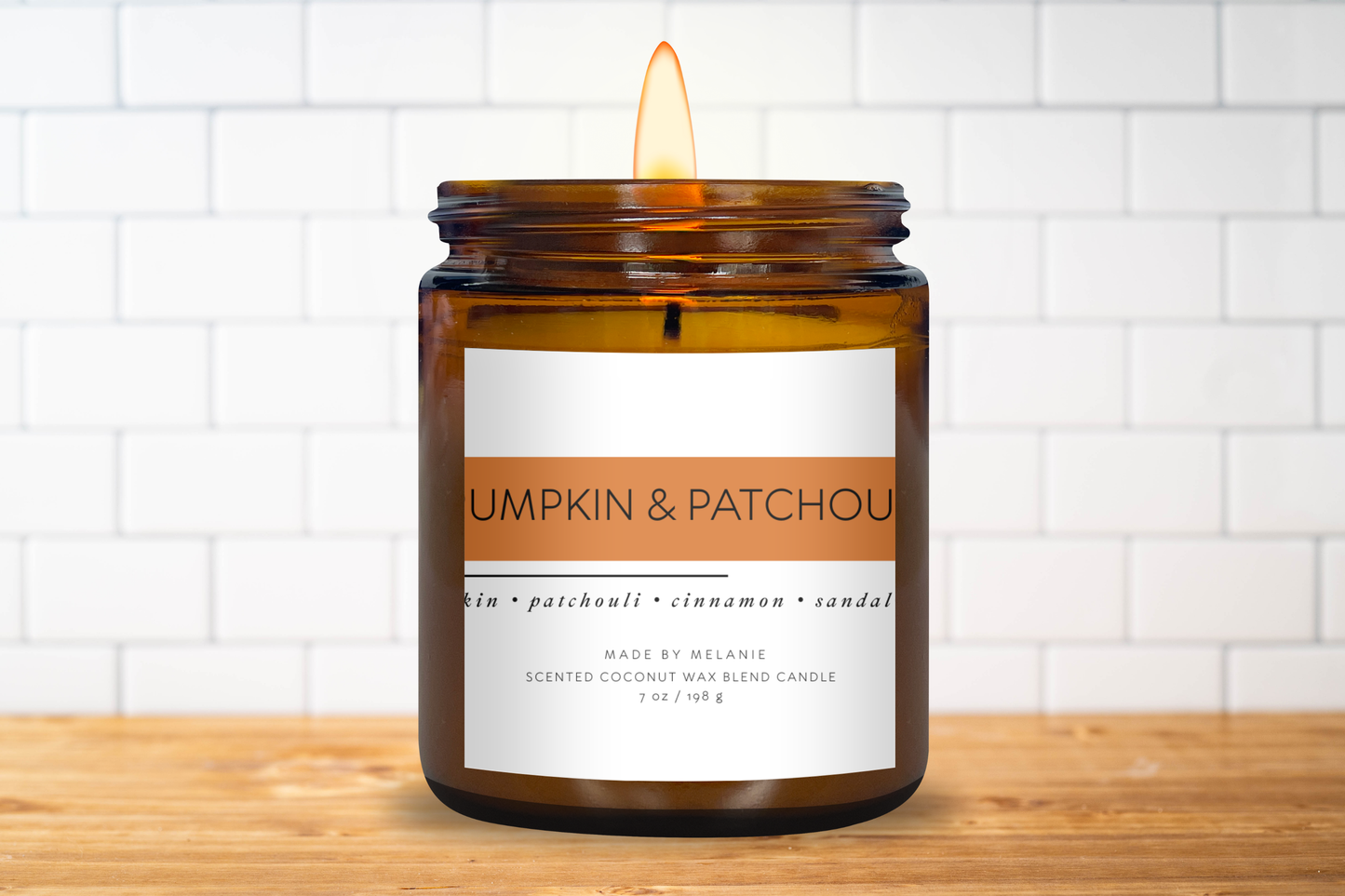 Pumpkin & Patchouli - Candle