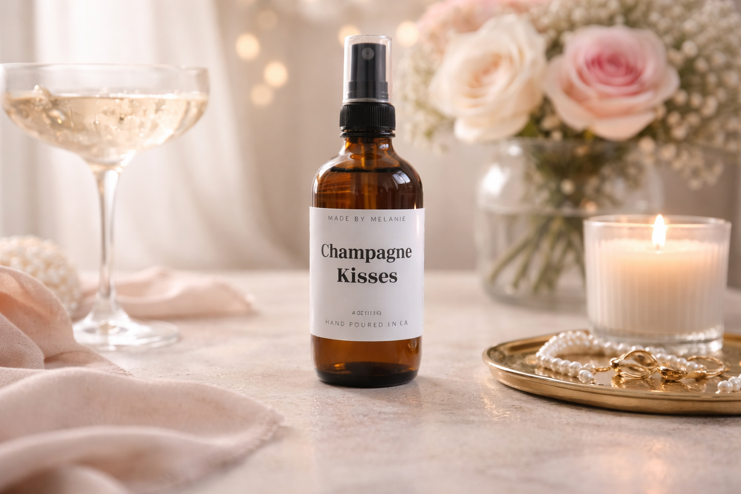Champagne Kisses Room/Linen Spray