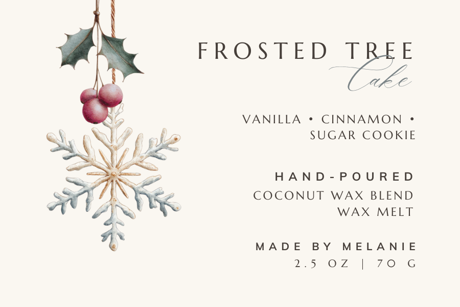 Frosted Tree Cake - Wax Melt
