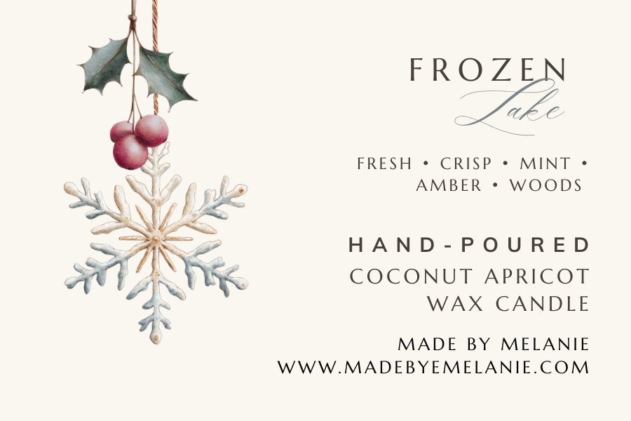 Frozen Lakes Candle