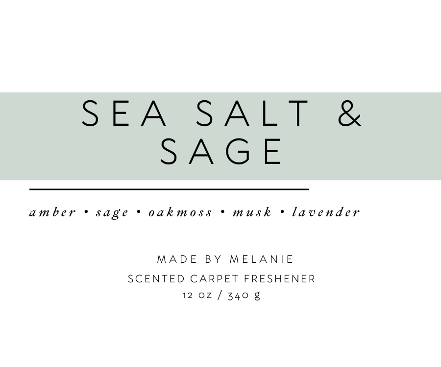 Sea Salt & Sage Carpet Freshener