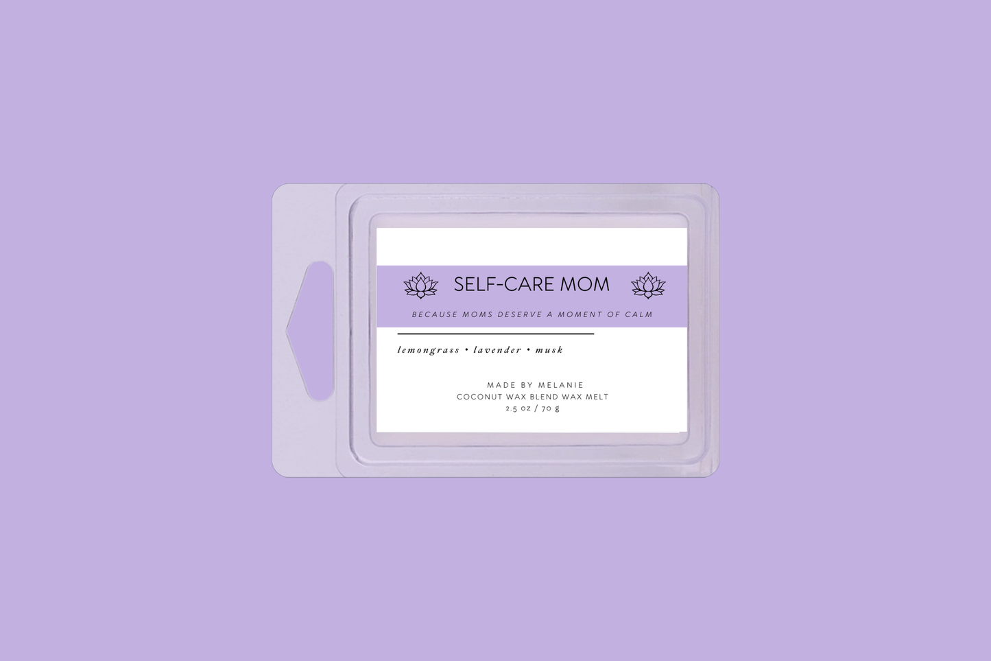 Self-Care Mom Wax Melt | Lavender + Lemongrass