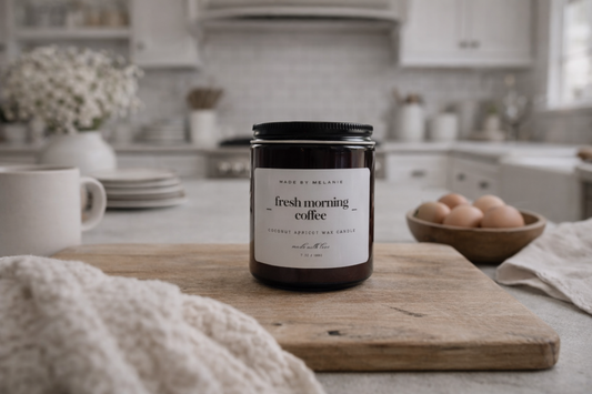 Fresh Morning Coffee Candle | Hazelnut Coffee
