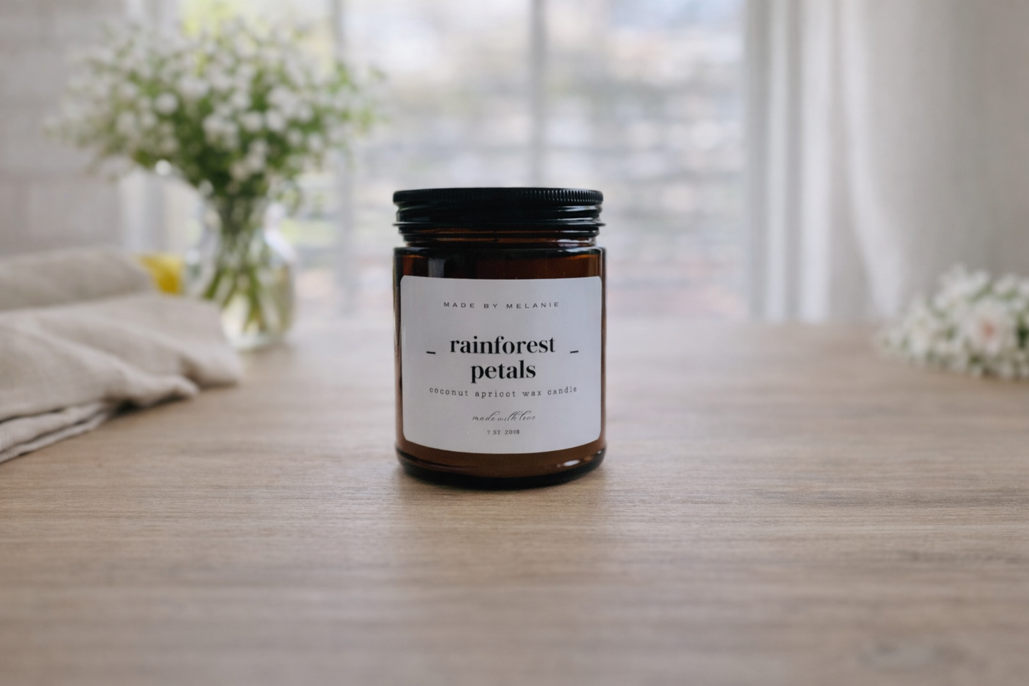 Rainforest Petals Candle