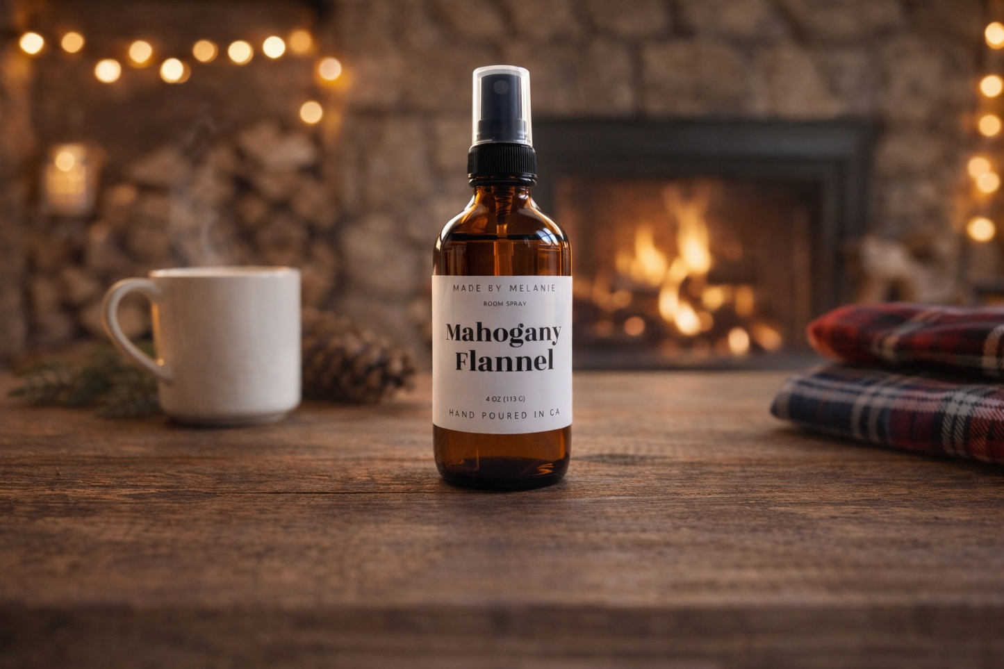 Mahogany Flannel Room/Linen Spray