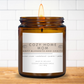 Cozy Home Mom Candle | Cozy Cashmere | Coconut Cream - Sandalwood - Jasmine - Amber