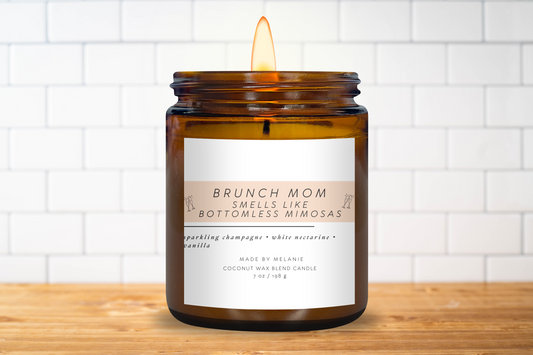 Brunch Mom Candle | Sparkling Champagne