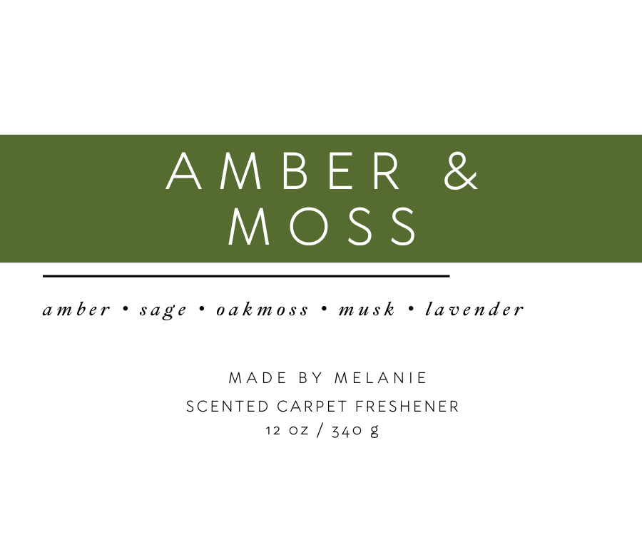 Amber & Moss Carpet Freshener