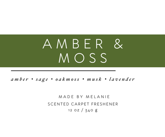Amber & Moss Carpet Freshener