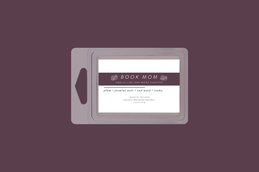 Book Mom Wax Melt | Plum Poetry