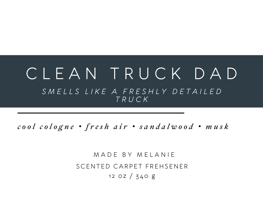 Clean Truck Dad Carpet Freshener