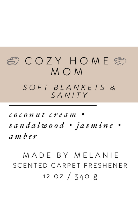 Cozy Home Mom| Cozy Cashmere Carpet Freshener