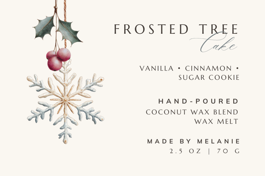 Frosted Tree Cake - Wax Melt