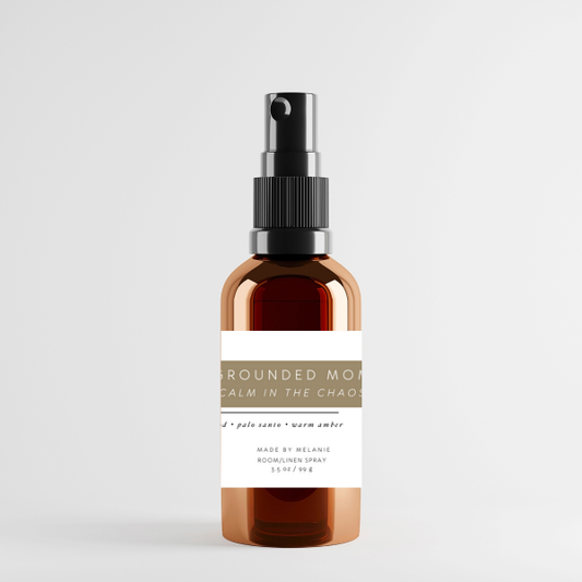Grounded Mom Room/Linen Spray | Rosewood + Patchouli + Amber
