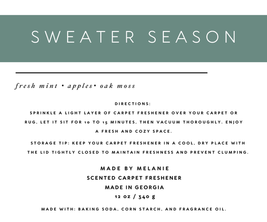 Sweater Season - Carpet Freshener