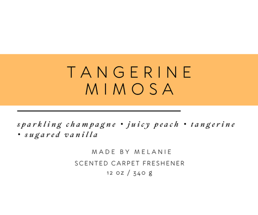 Tangerine Mimosa Carpet Freshener
