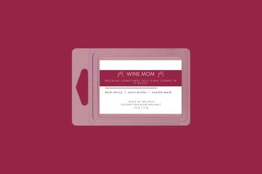 Wine Mom Wax Melt | Cherry Merlot + Sugar